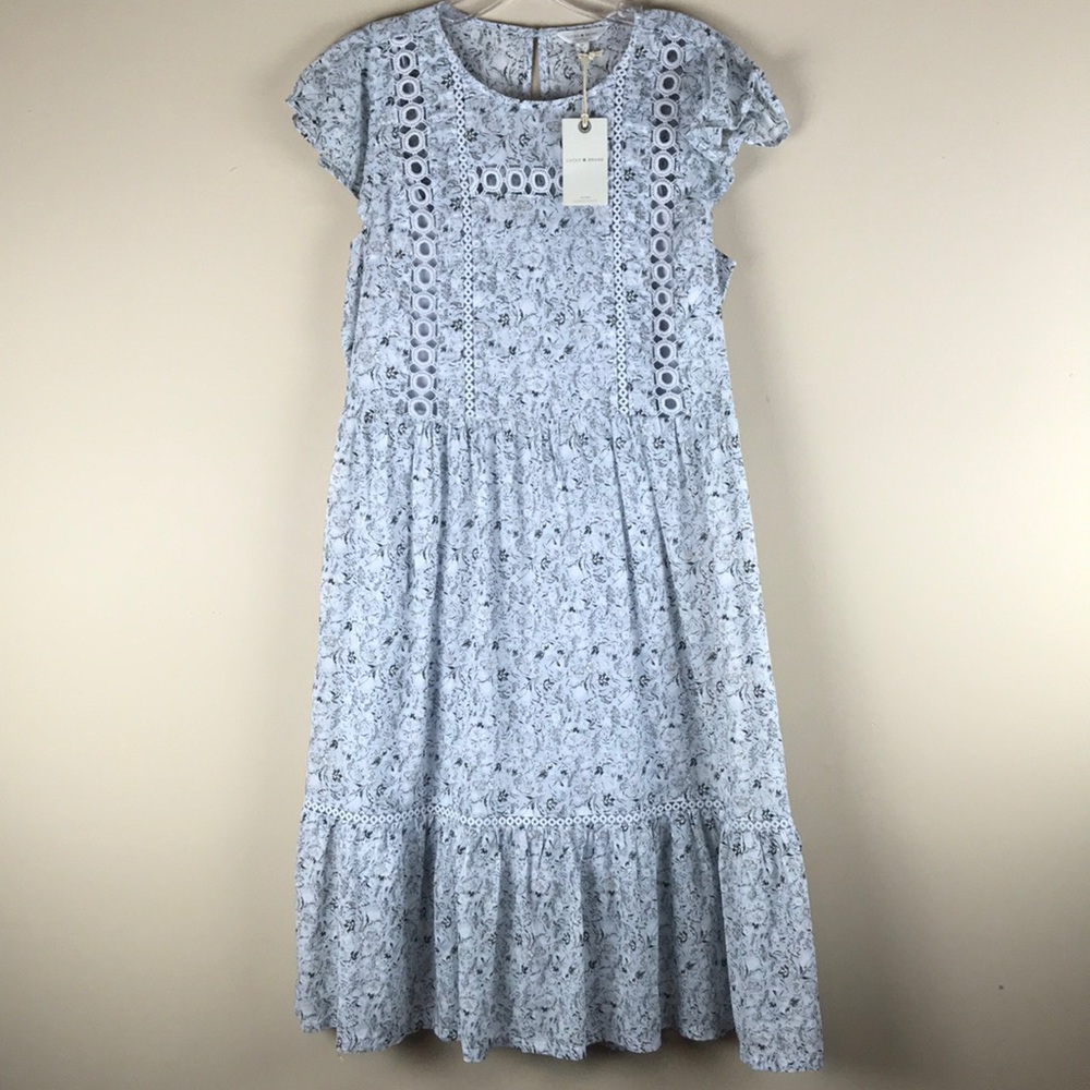 NWT Lucky Brand Midi Dress sz: medium